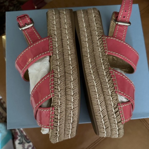 Prada espadrille platform sandals - Picture 3 of 4